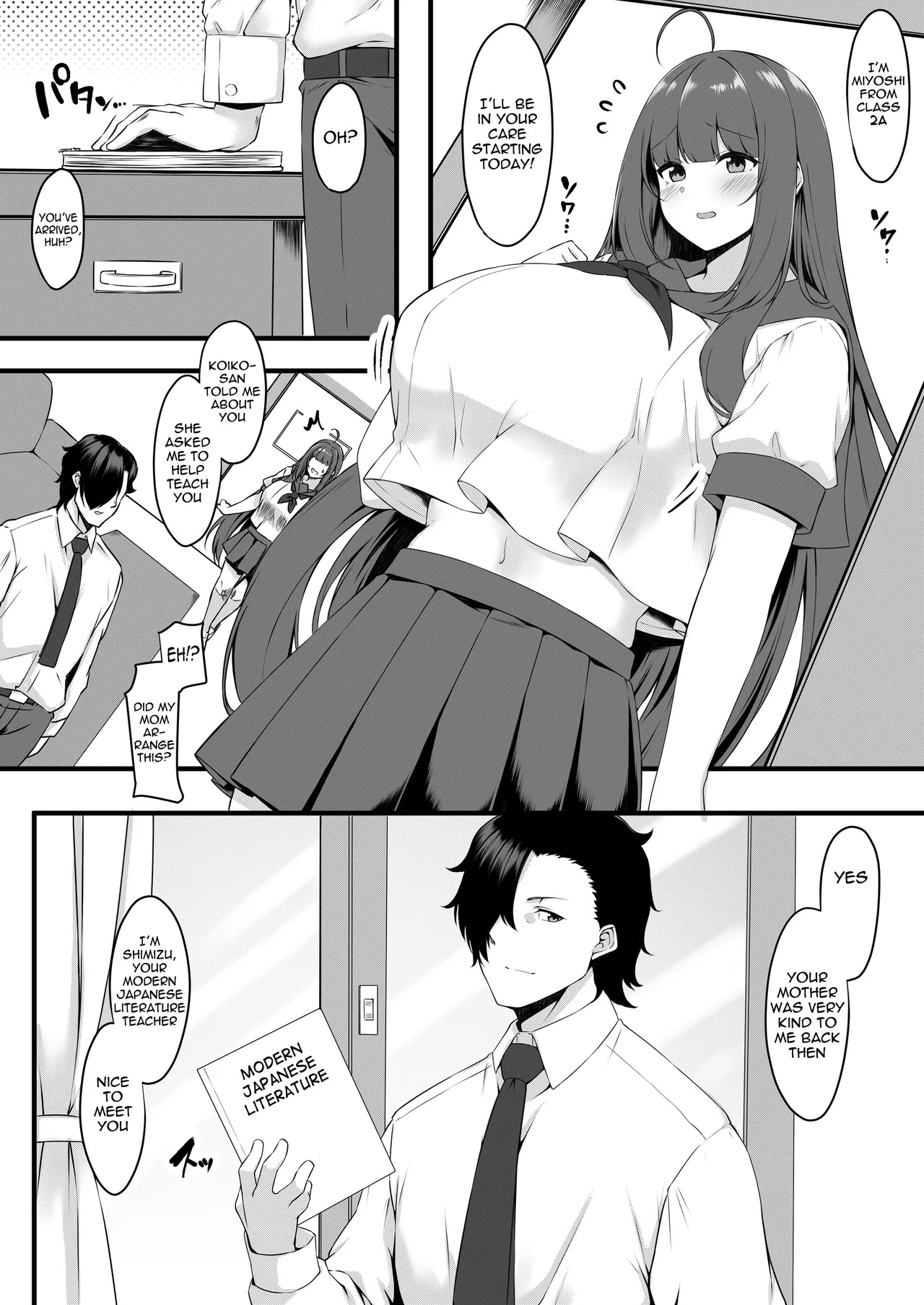 [Script Garden (Arashiki Mamizu)] Oshiego Maid no Renai Jijou - Maid Student Romantic relationship circumstance [English] [meganekun_tl] [Digital] - Page 4