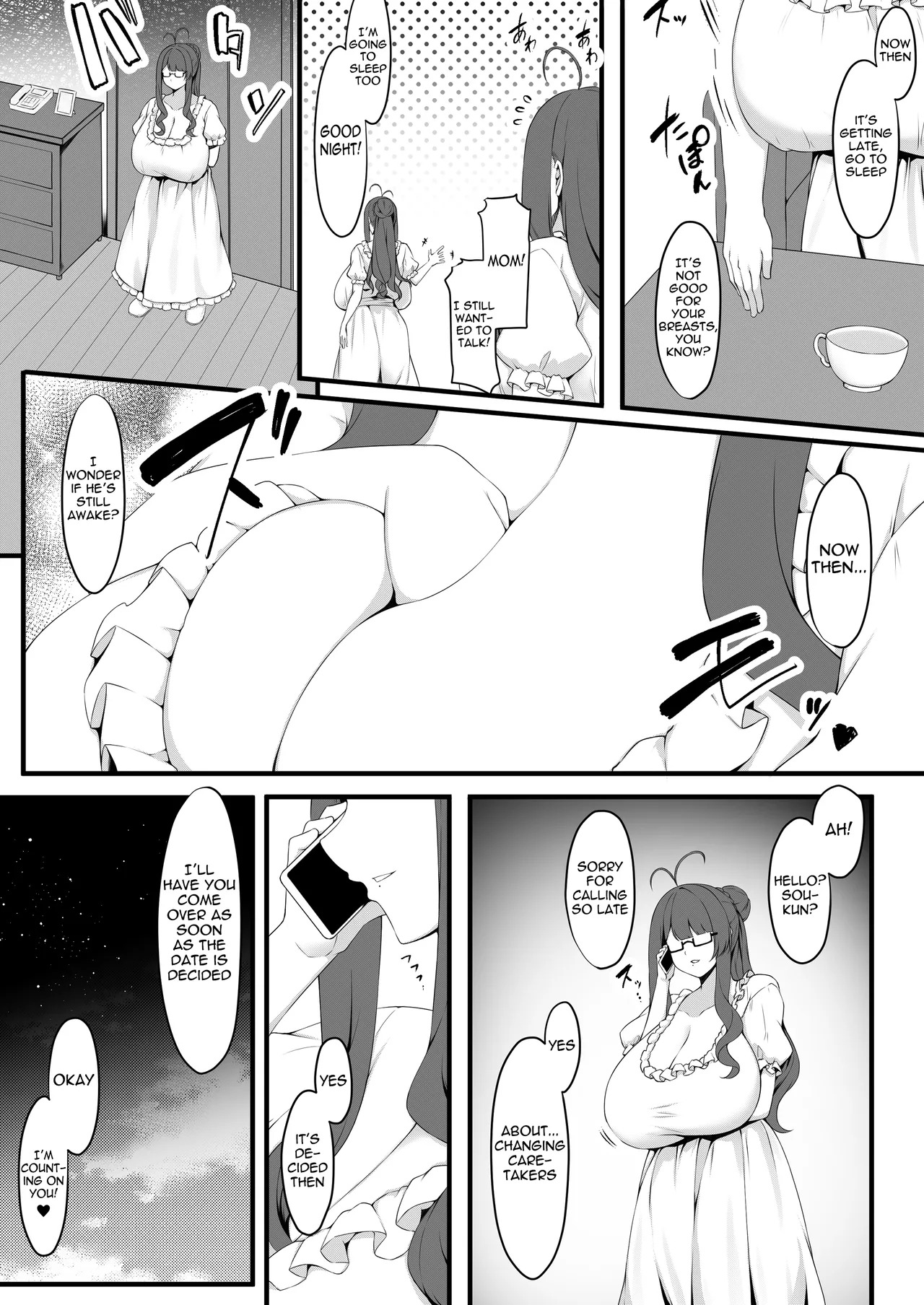[Script Garden (Arashiki Mamizu)] Oshiego Maid no Renai Jijou - Maid Student Romantic relationship circumstance [English] [meganekun_tl] [Digital] - Page 9