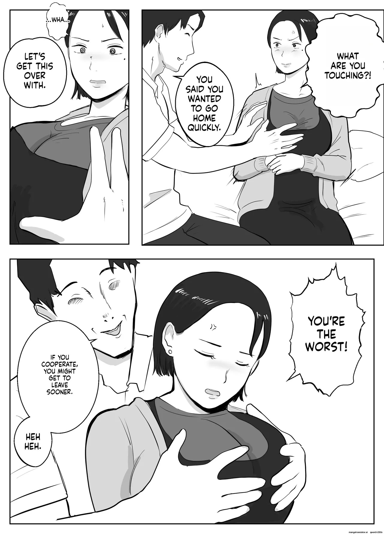 [Bad End Dreamer] Netorarensa 3 Saikou ni Aishou no ii Otoko [MTL] - Page 32