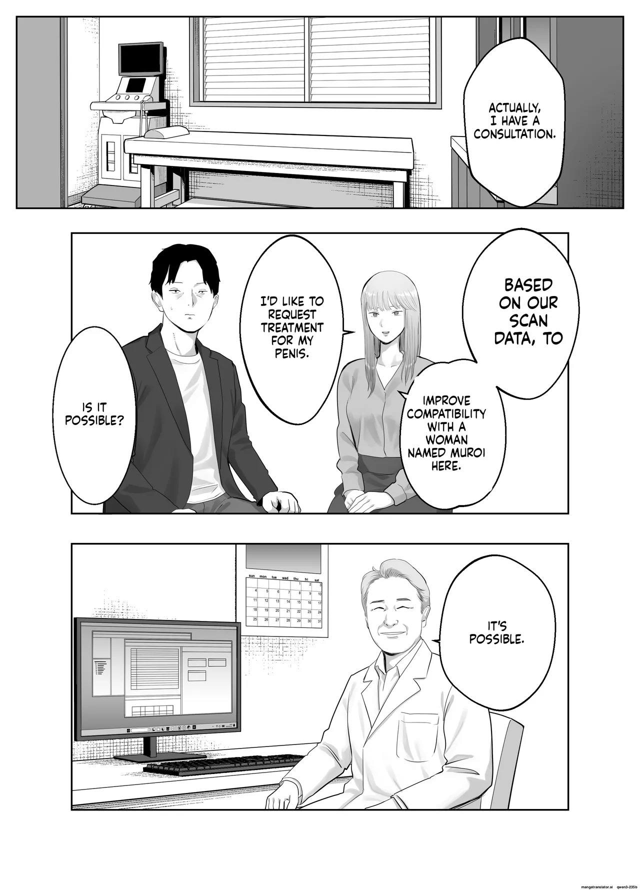 [Bad End Dreamer] Netorarensa 3 Saikou ni Aishou no ii Otoko [MTL] - Page 57