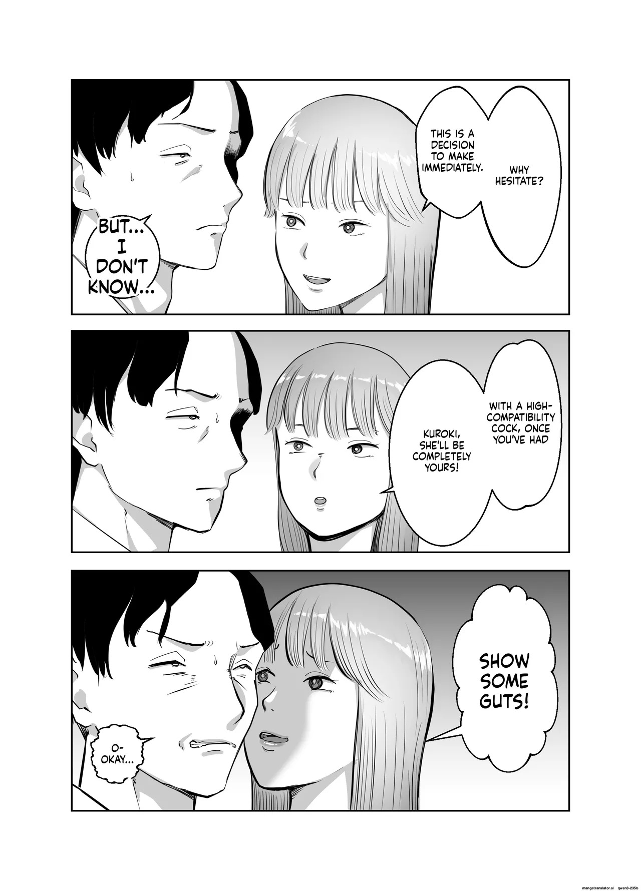 [Bad End Dreamer] Netorarensa 3 Saikou ni Aishou no ii Otoko [MTL] - Page 60