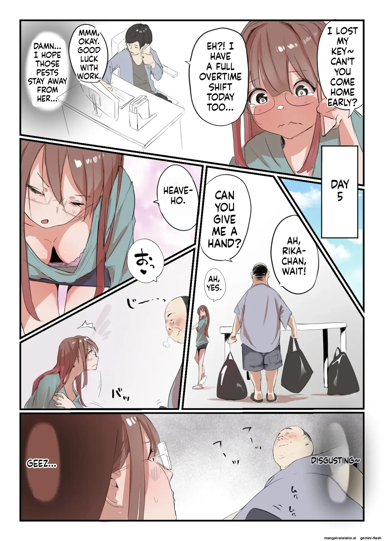 [Negiosu (Neiba)] Yasui Share House de Kanojo ga Nerawareru Hanashi - Page 10
