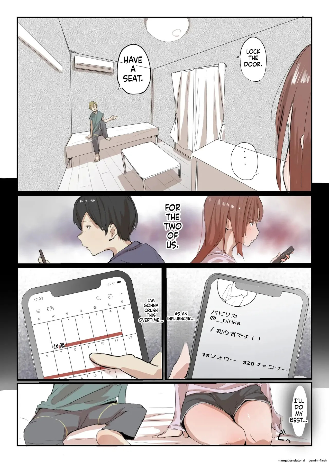 [Negiosu (Neiba)] Yasui Share House de Kanojo ga Nerawareru Hanashi - Page 15