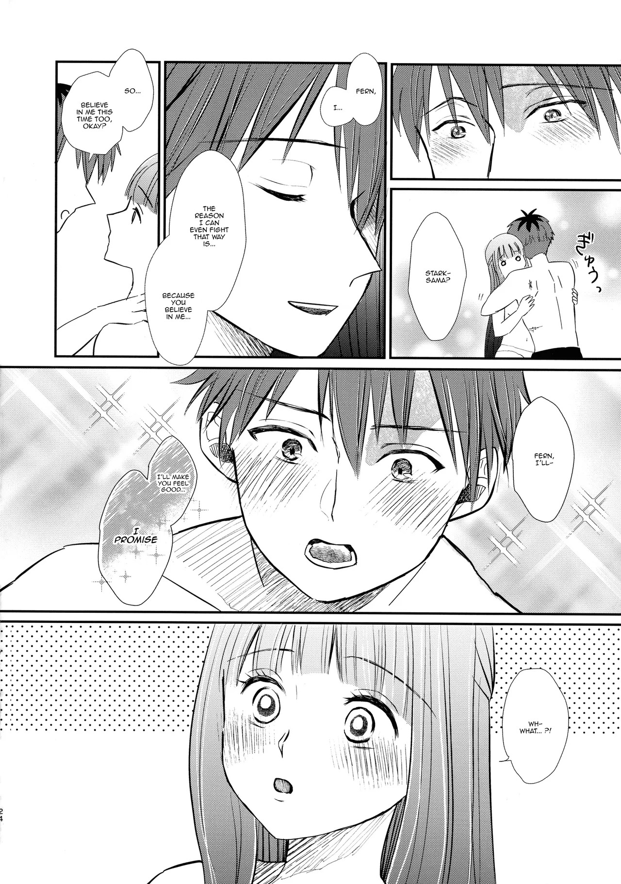 (C106) [Sandone (Yu-ki)] Kimi ni Fure, - Feeling you will change everything. (Sousou no Frieren) [English] [kireiTL] - Page 23