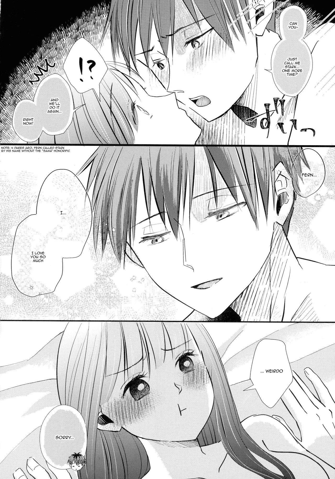 (C106) [Sandone (Yu-ki)] Kimi ni Fure, - Feeling you will change everything. (Sousou no Frieren) [English] [kireiTL] - Page 39