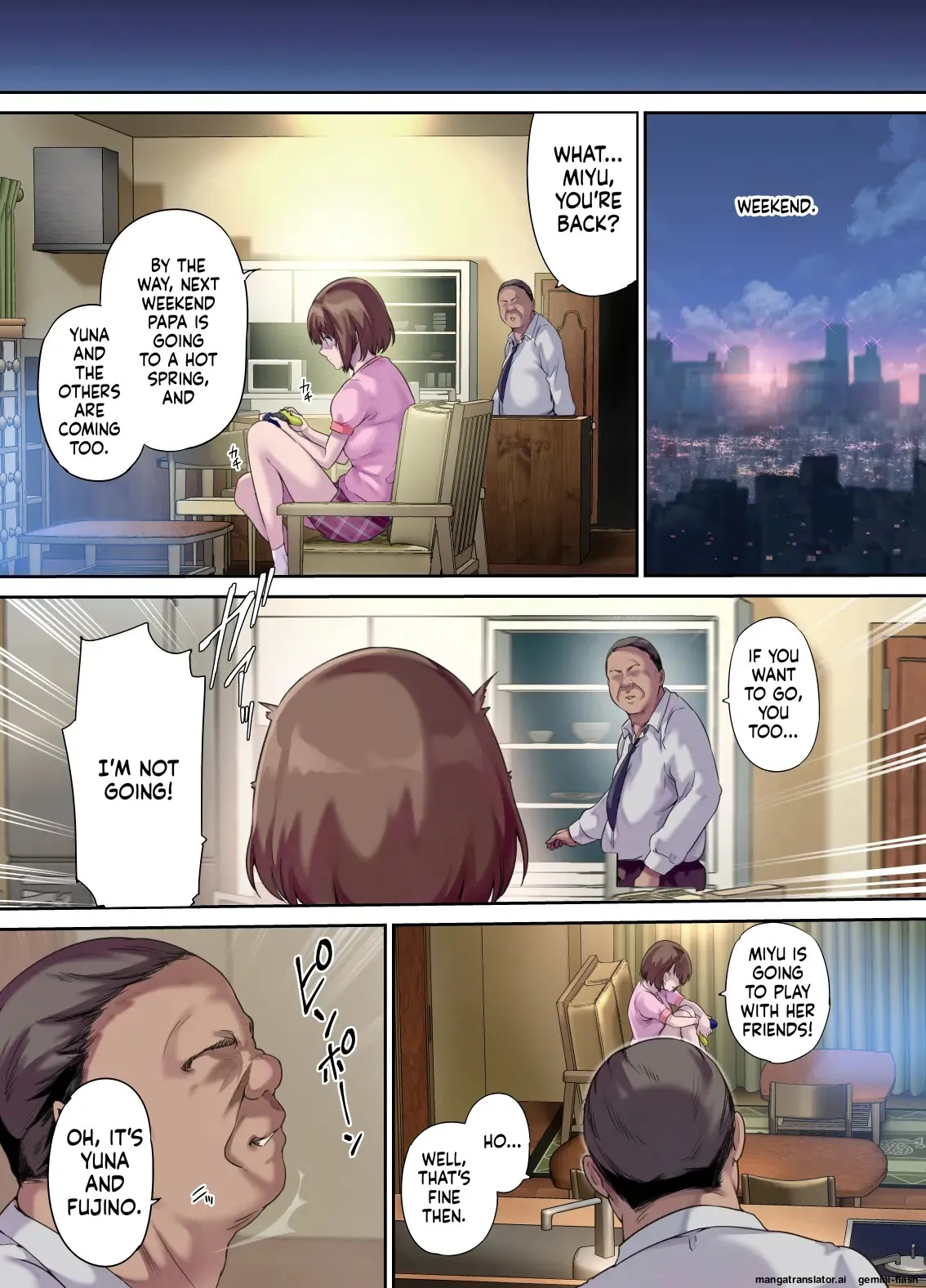 [Kisei Toukyoku (Richard Bahman)] Daddy's Bedroom is a Hangout For His Daughter's Friends 2: New Friends [English] [MTL] - Page 38