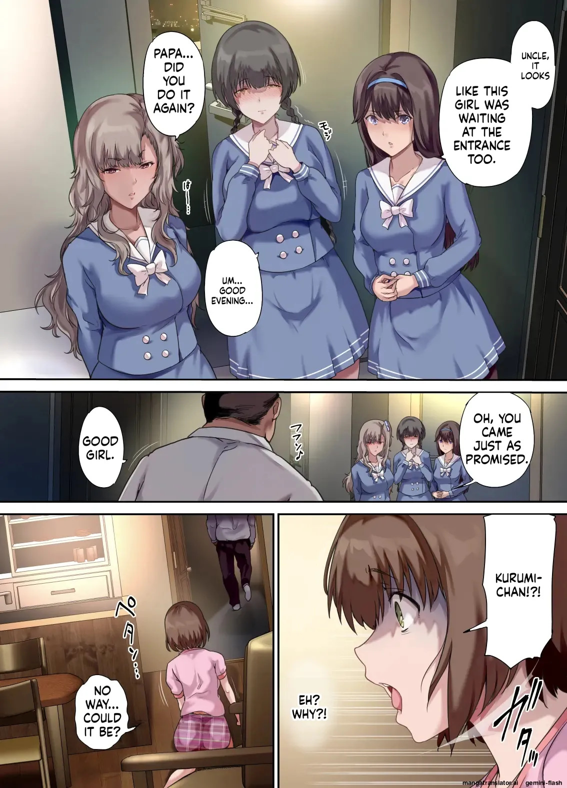 [Kisei Toukyoku (Richard Bahman)] Daddy's Bedroom is a Hangout For His Daughter's Friends 2: New Friends [English] [MTL] - Page 39