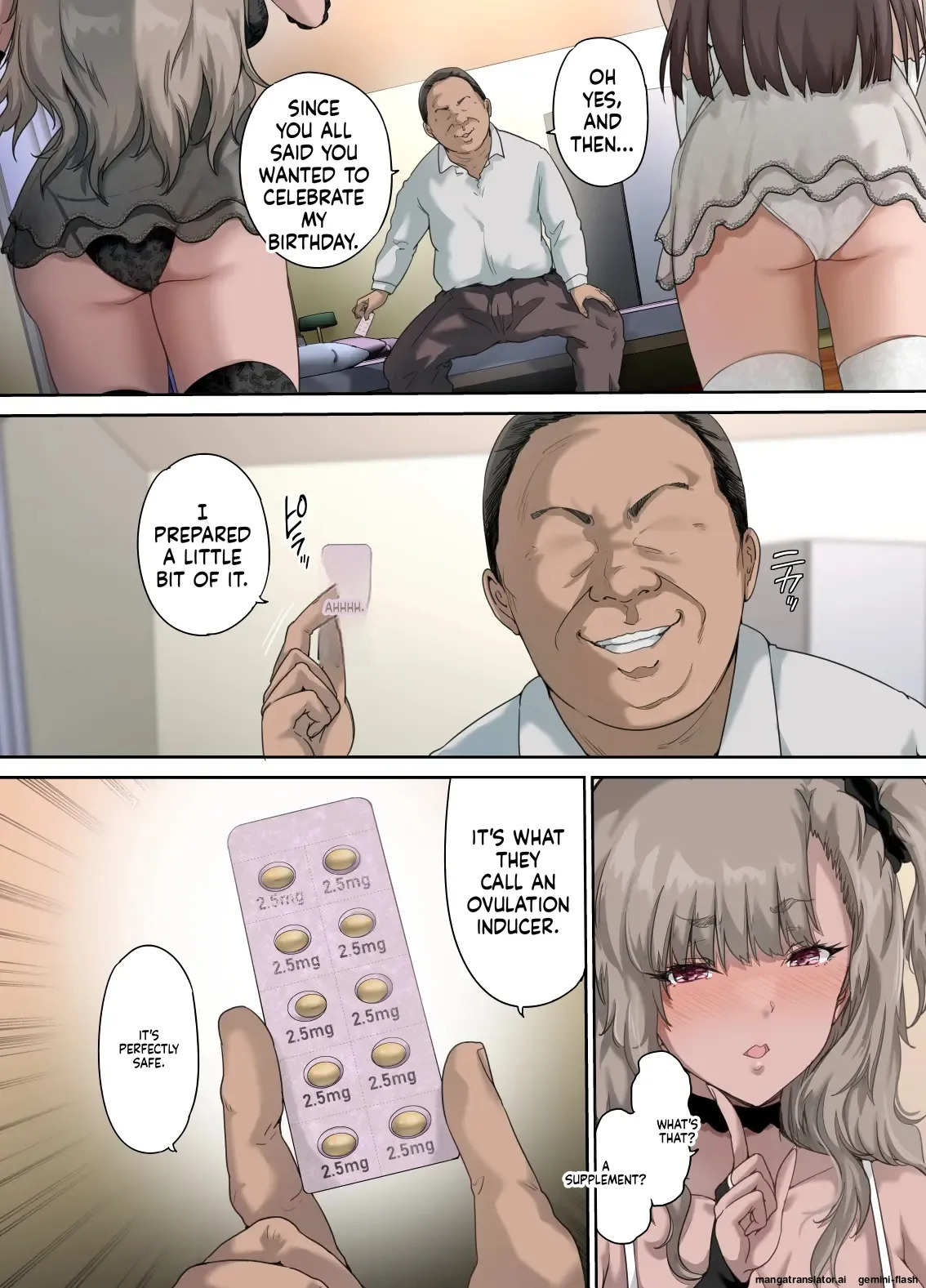 [Kisei Toukyoku (Richard Bahman)] Daddy's Bedroom is a Hangout For His Daughter's Friends 4: Breeding [English] [MTL] - Page 21