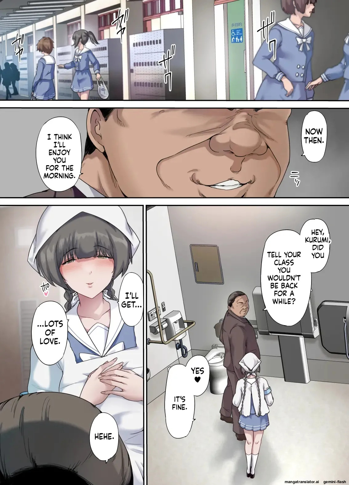 [Kisei Toukyoku (Richard Bahman)] Daddy's Bedroom is a Hangout For His Daughter's Friends 5: Pregnancy Report [English] [MTL] - Page 11