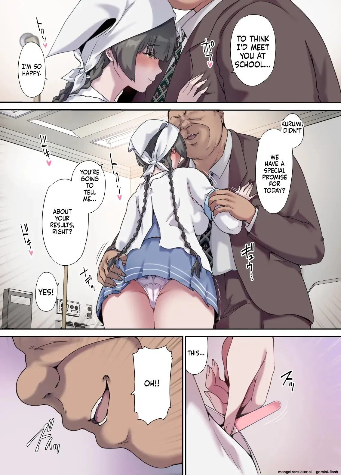 [Kisei Toukyoku (Richard Bahman)] Daddy's Bedroom is a Hangout For His Daughter's Friends 5: Pregnancy Report [English] [MTL] - Page 12