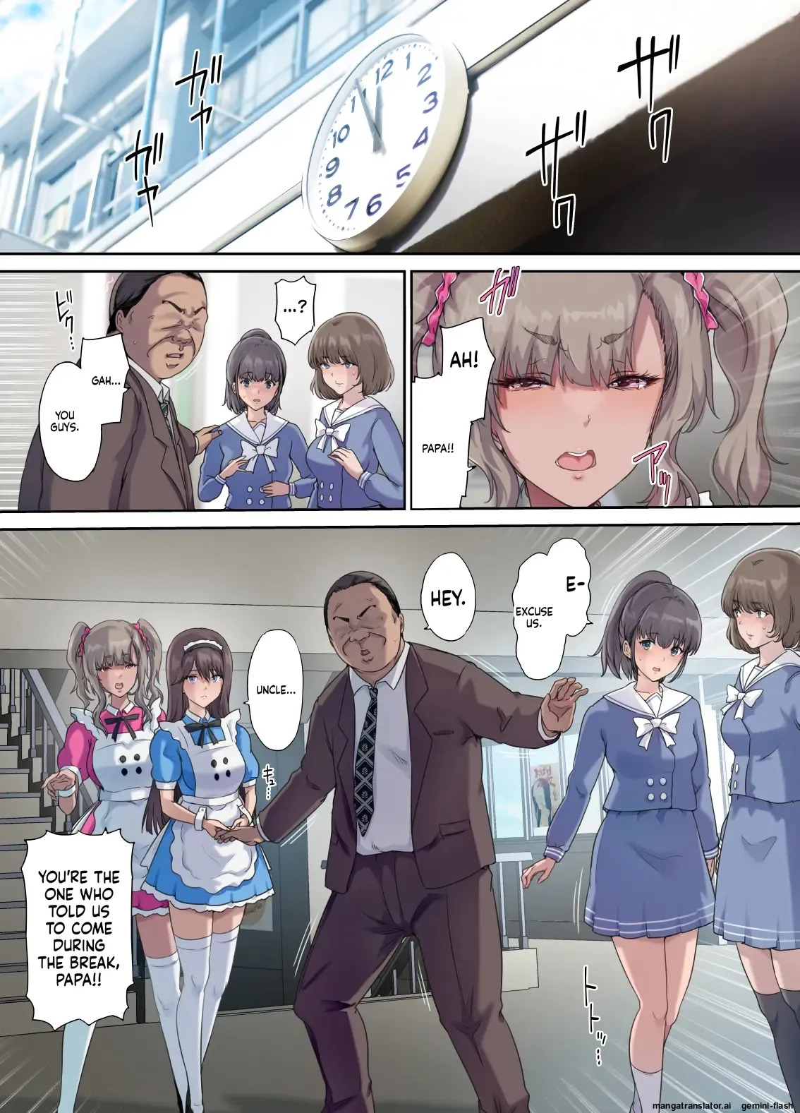 [Kisei Toukyoku (Richard Bahman)] Daddy's Bedroom is a Hangout For His Daughter's Friends 5: Pregnancy Report [English] [MTL] - Page 28