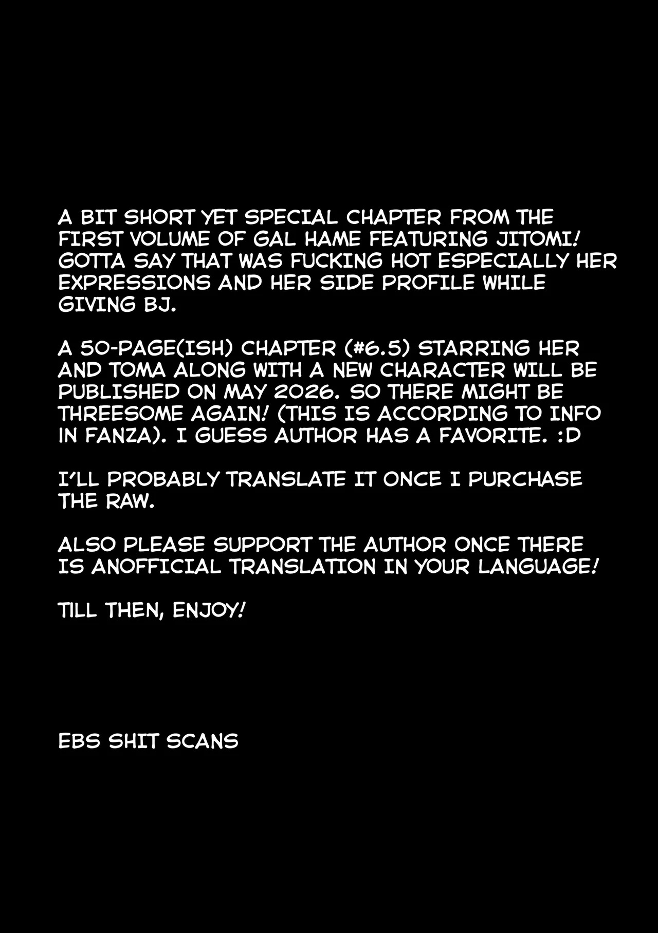 Having Tons of Bareback Sex with Gyarus Special Chapter: I Still Want to Have Sex Before the Exam [English][Ebs Shit Scans] - Page 18