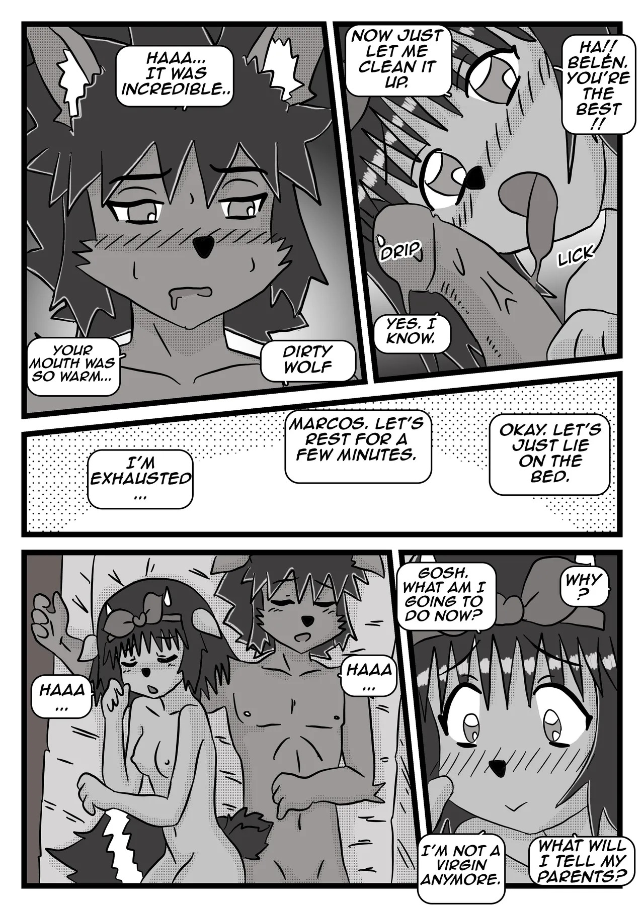 The Hot Fall of a Good Girl - Page 41