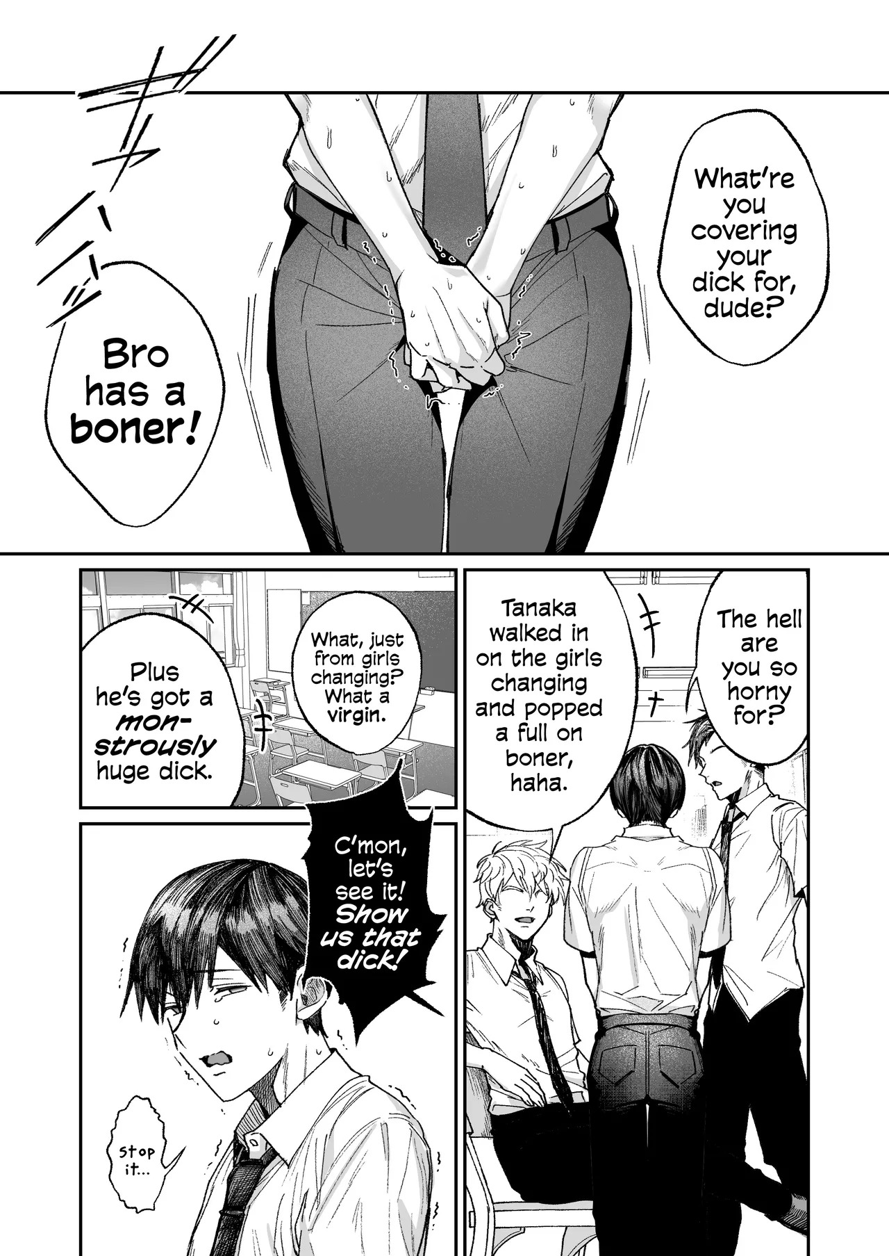[Getsumatsu (Shuumatsu)] That Playful Health Committee Member Is Weirdly Kind | Seiso-kei Hoken Iin wa Ijou ni Yasashii [English] [Cookie Cruncher] - Page 2