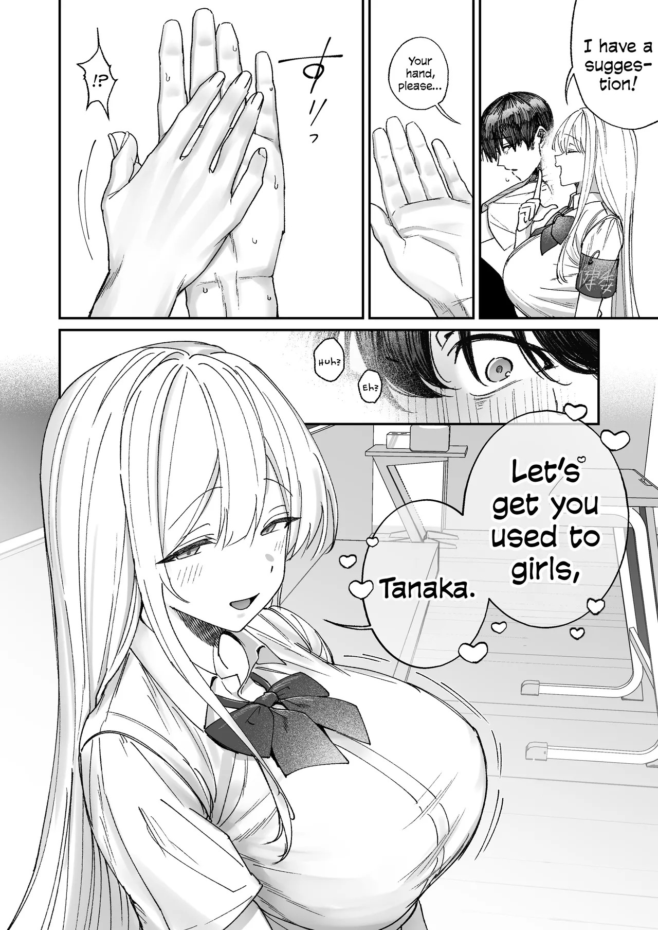 [Getsumatsu (Shuumatsu)] That Playful Health Committee Member Is Weirdly Kind | Seiso-kei Hoken Iin wa Ijou ni Yasashii [English] [Cookie Cruncher] - Page 5