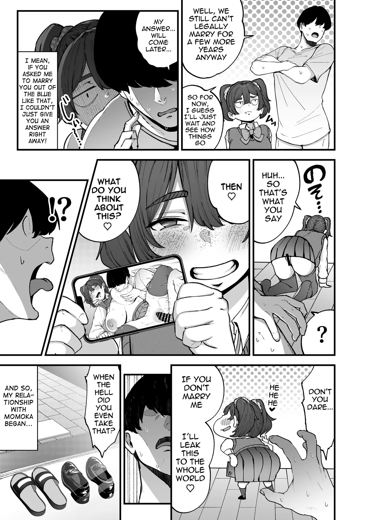 [Fujinoe Honpo (Fujinoe 13B)] Yakusoku Shita yo ne? | It's a promise, right? [English] [meganekun_tl] [Digital] - Page 26