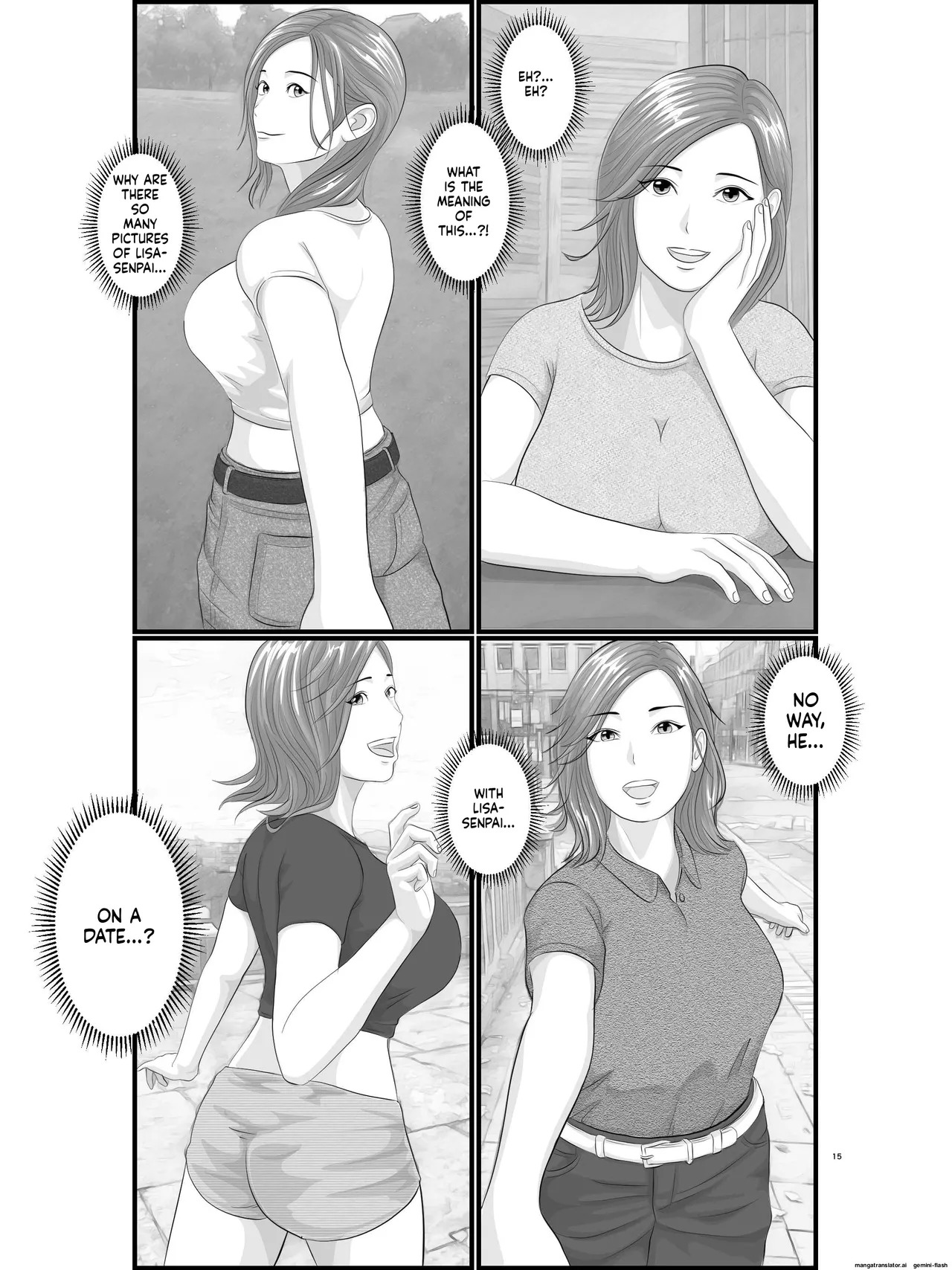 [Orange Mimosa] Akogare no Hito wa Mou Owari! Daigakusei - Lisa Hen - Page 16
