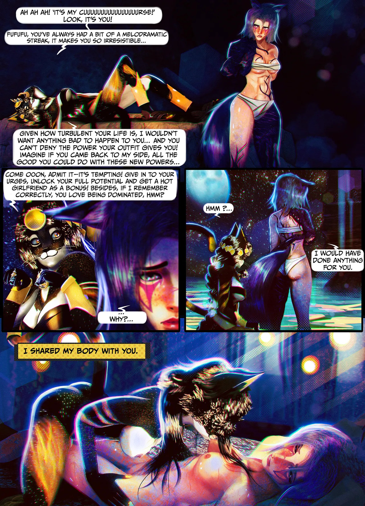 『Sharess's Embrace by Umbreoctali』An erotic story set in the universe of Dungeons & Dragons (English) - Page 10