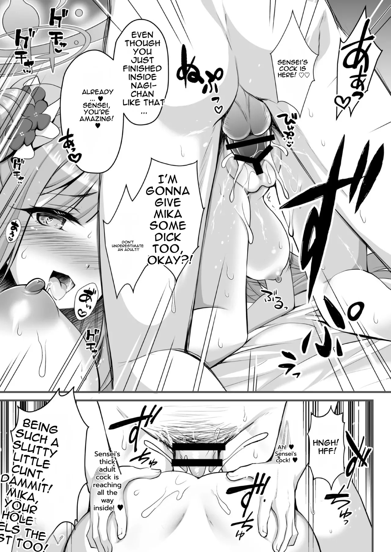 [Ohoshisamadou (GEKO)] Blue Archive Soushuuhen - Secret❤Tea Party (Blue Archive) [Digital] [English] [MTL] - Page 64