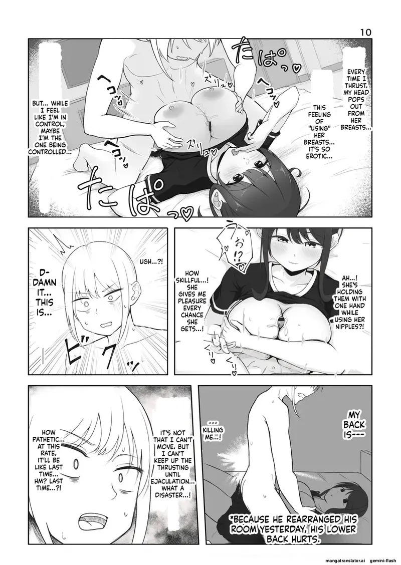 ズリキチ見習いがGカップお姉さんにパイズリしてもらったレポ漫画 ～リベンジ編～ - Page 10