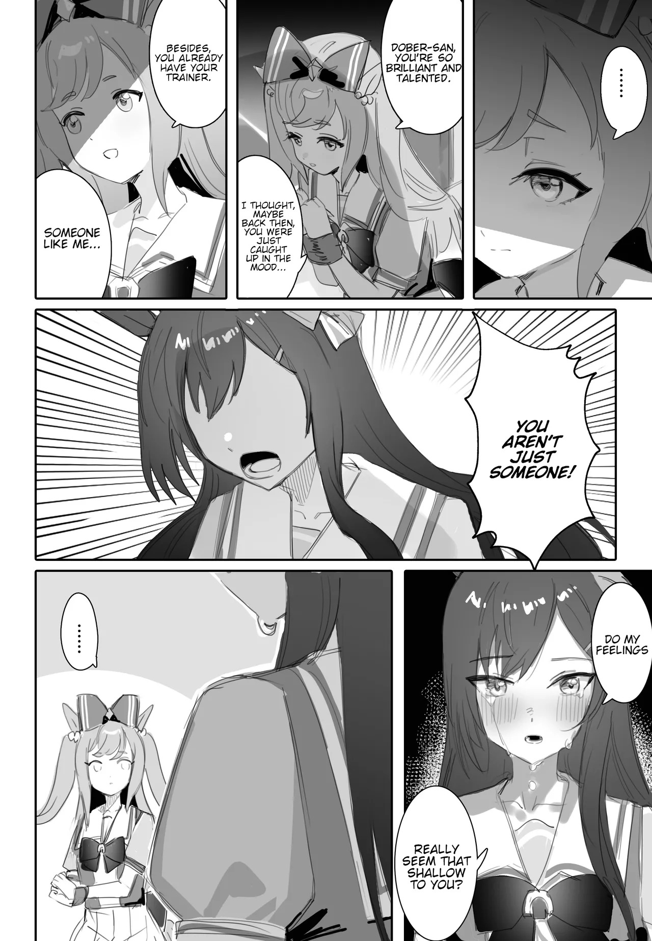[Awei] Tagai ni Kasoku suru Kodou | Hearts Racing in Sync (Uma Musume Pretty Derby) [English] - Page 9