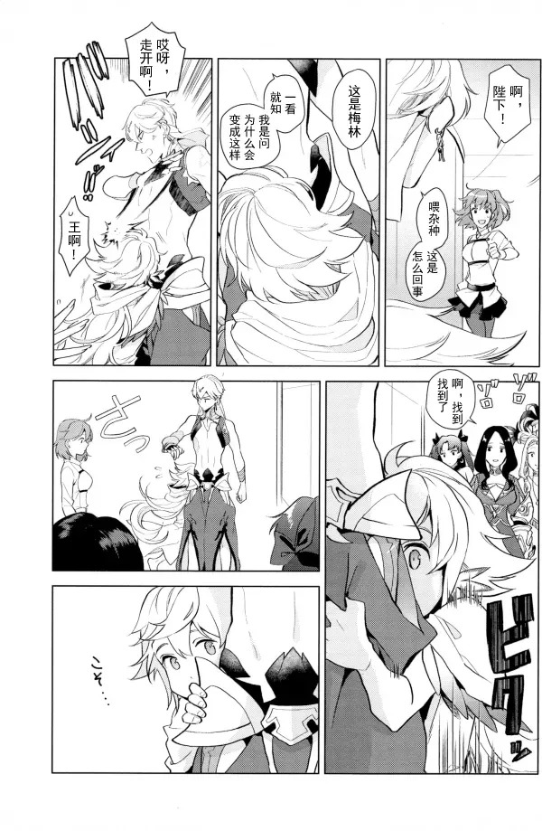 【Merlin x Gilgamesh】【chinese】【愛ではない、 (Aidewanai) 】 - Page 10