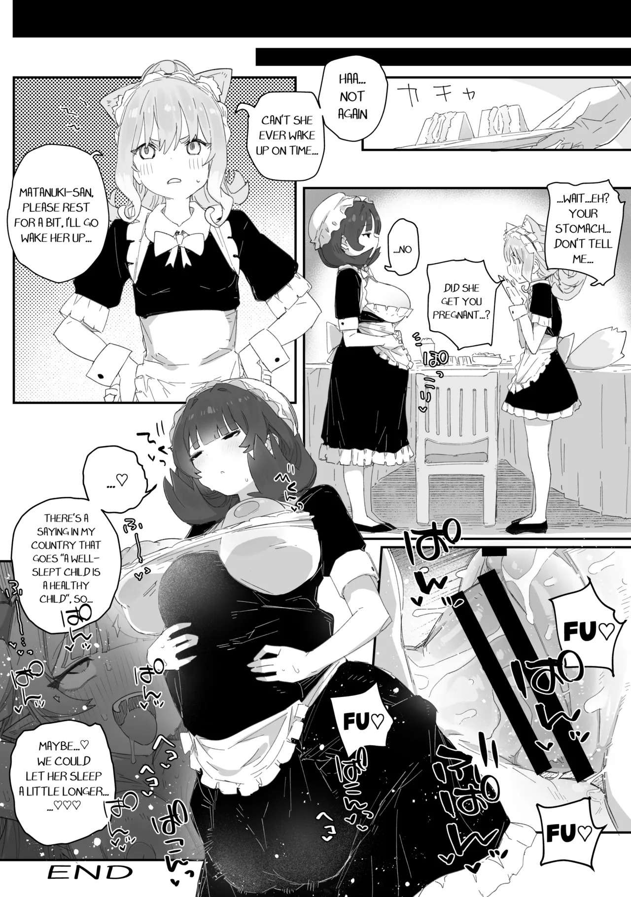 [PLATONiCA (Nyorubee)] Gokubuto Mazoku no Futanari Ojousama, Onahomeido ni Muhyoujou de Kintama Korogasaretetamaru ka! Gochagocha uruse e Yatsu wa Shikyuu do Tsukeba hai Owari!!~ Shikoshiko Byuttokite Hohoinohoi-hen ~ [English] - Page 34