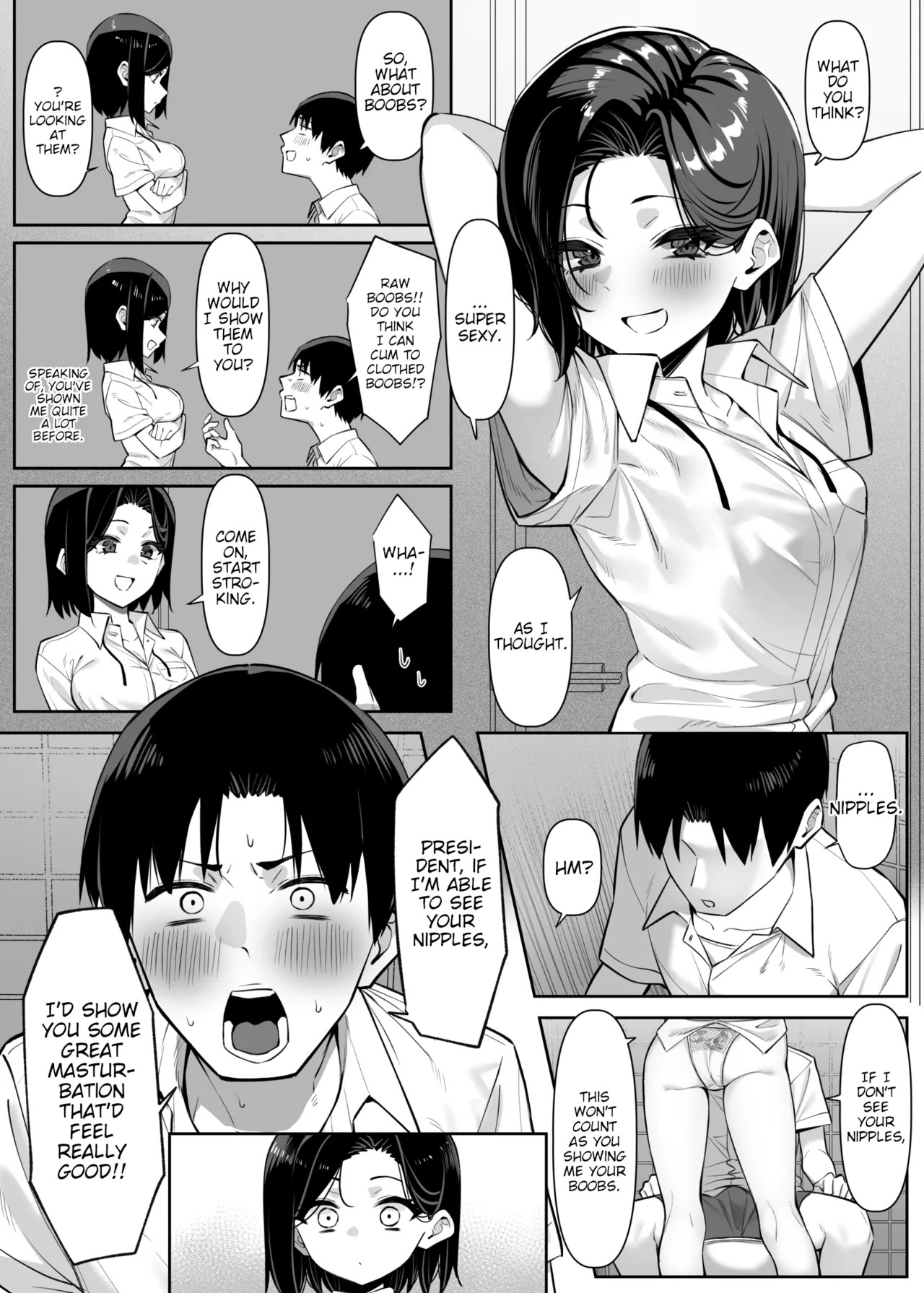 [MM] Yuutousei ni Onanie o Miseru Hanashi | A Story About Showing My Masturbation To An Honor Student [Ongoing]. [English] - Page 36