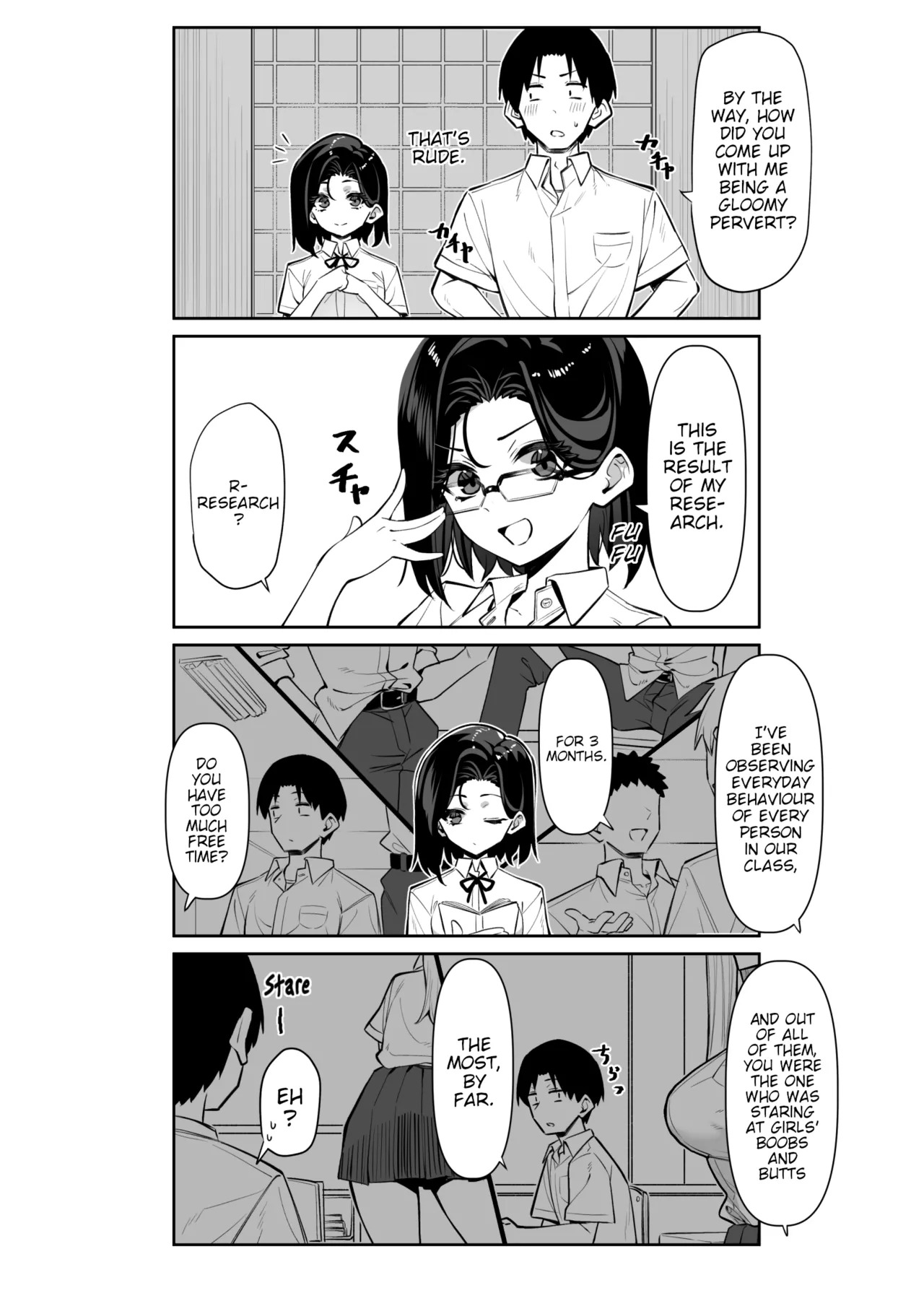 [MM] Yuutousei ni Onanie o Miseru Hanashi | A Story About Showing My Masturbation To An Honor Student [Ongoing]. [English] - Page 44
