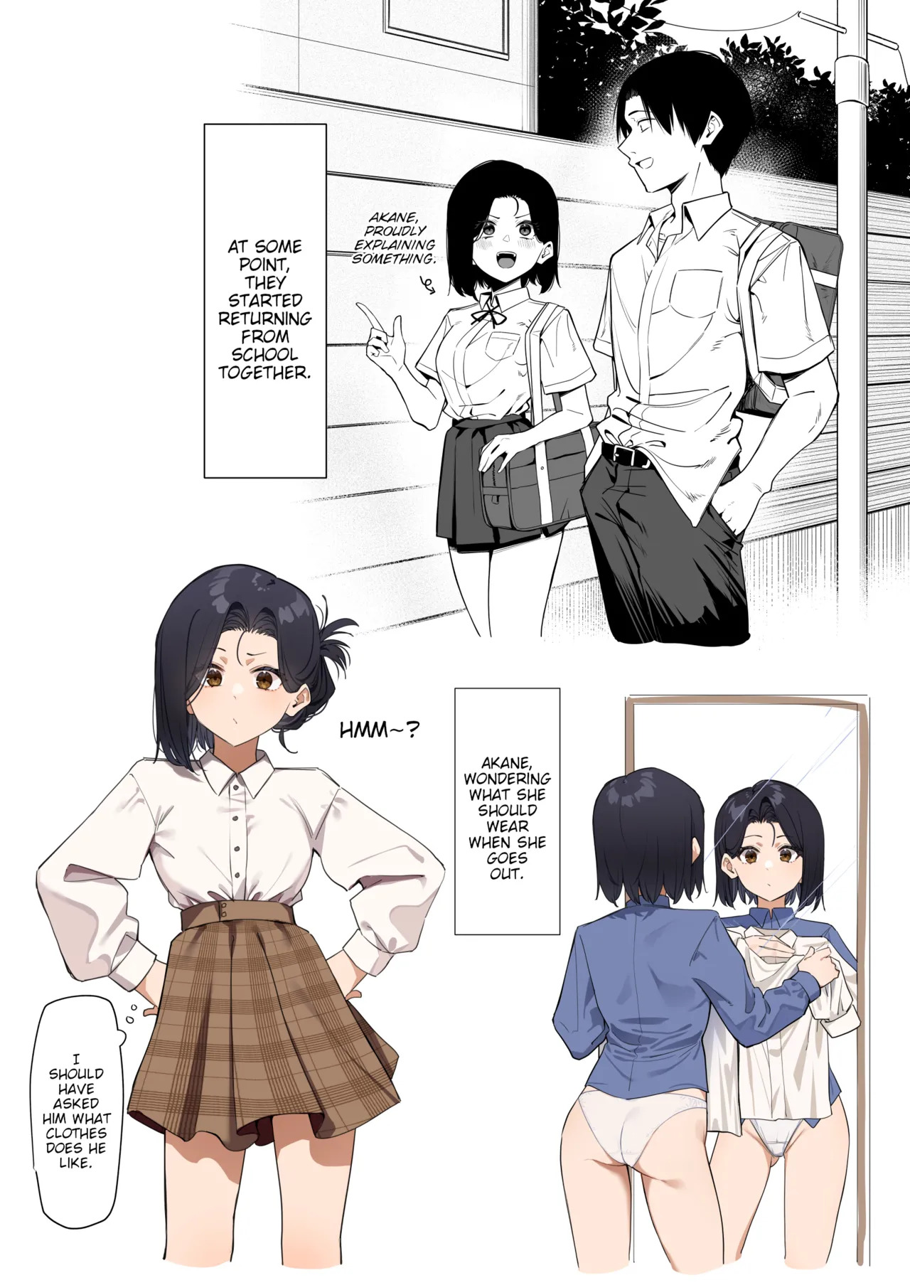 [MM] Yuutousei ni Onanie o Miseru Hanashi | A Story About Showing My Masturbation To An Honor Student [Ongoing]. [English] - Page 56