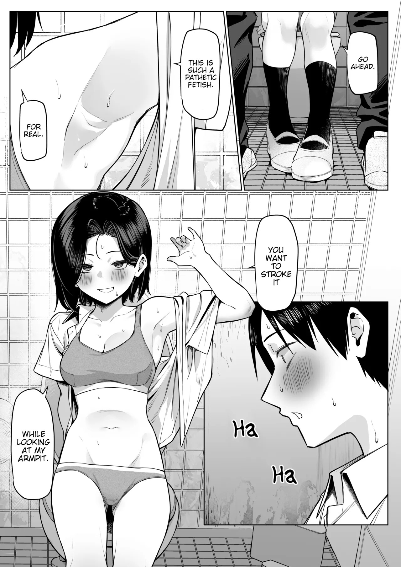[MM] Yuutousei ni Onanie o Miseru Hanashi | A Story About Showing My Masturbation To An Honor Student [Ongoing]. [English] - Page 60