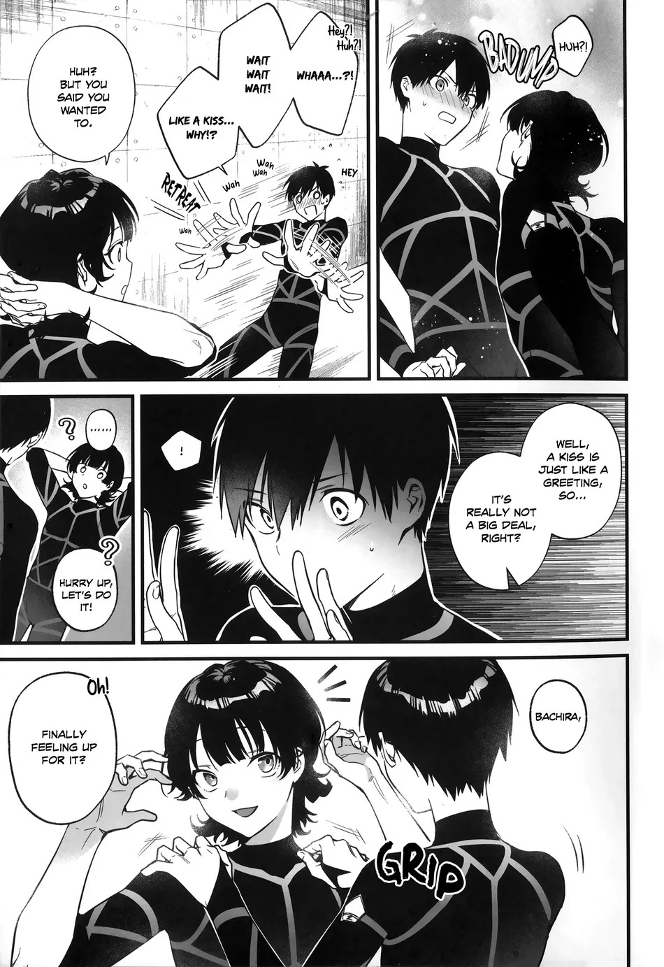 [safari park (Naito Safari)] Kiss Kiss Fall in Love (Blue Lock) [English] [Mission Start] - Page 9
