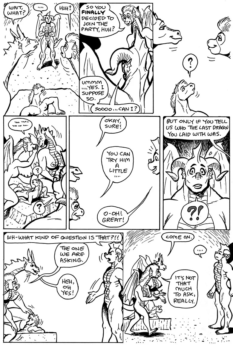 [Karno (Kjartan Arnorsson)] Here There Be Dragons 3 - Page 38