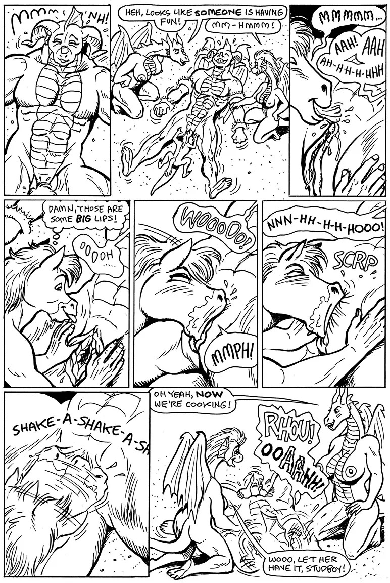 [Karno (Kjartan Arnorsson)] Here There Be Dragons 3 - Page 42