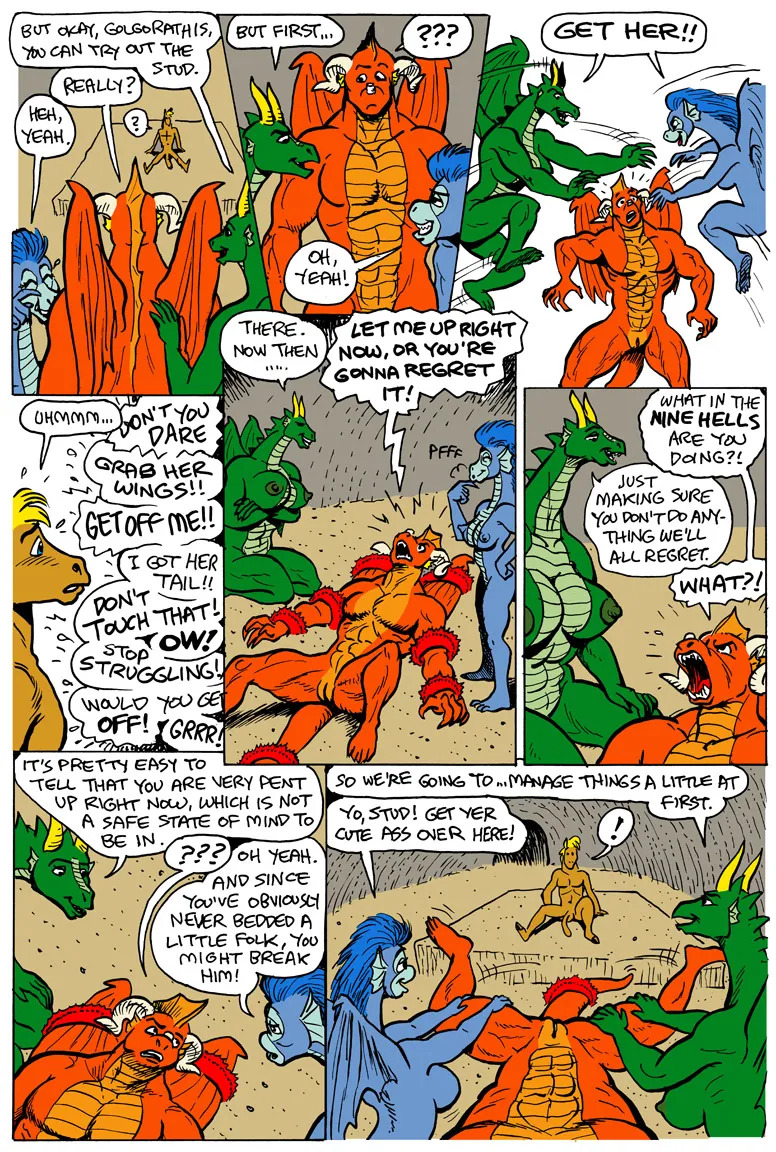 [Karno (Kjartan Arnorsson)] Here There Be Dragons 3 (Color) - Page 40