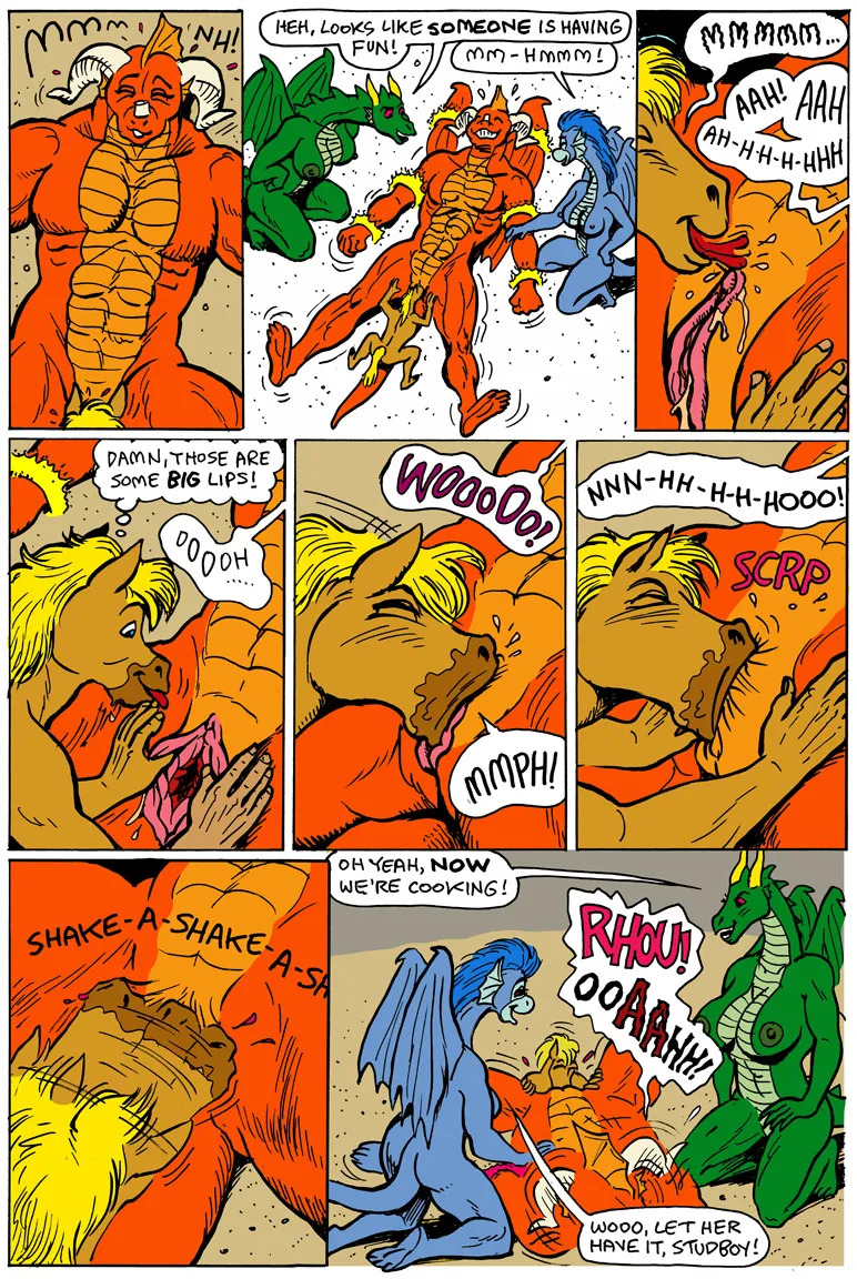 [Karno (Kjartan Arnorsson)] Here There Be Dragons 3 (Color) - Page 42