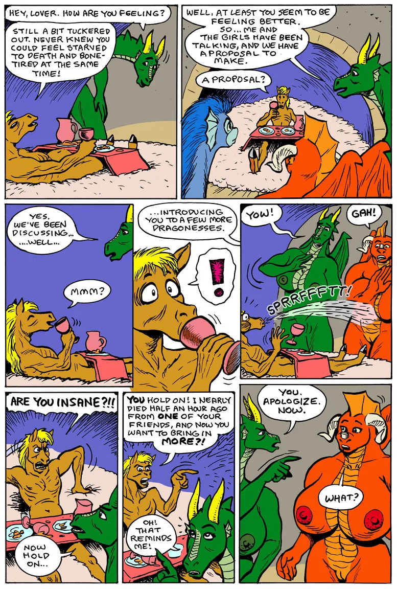 [Karno (Kjartan Arnorsson)] Here There Be Dragons 3 (Color) - Page 91