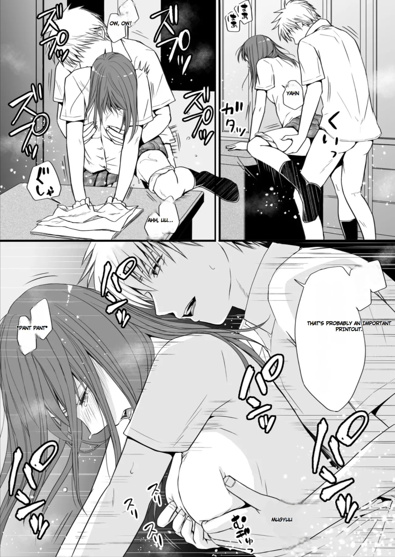 [Tsukuyomi] Sumata dake tte Itta no ni… Nurutto Sounyuusarechatta Yuutousei no Omocha | You Said It'd Just Be Grinding... But You Ended up Slipping It In. Now I'm Just the Top Student's Toy 3. [English] - Page 36