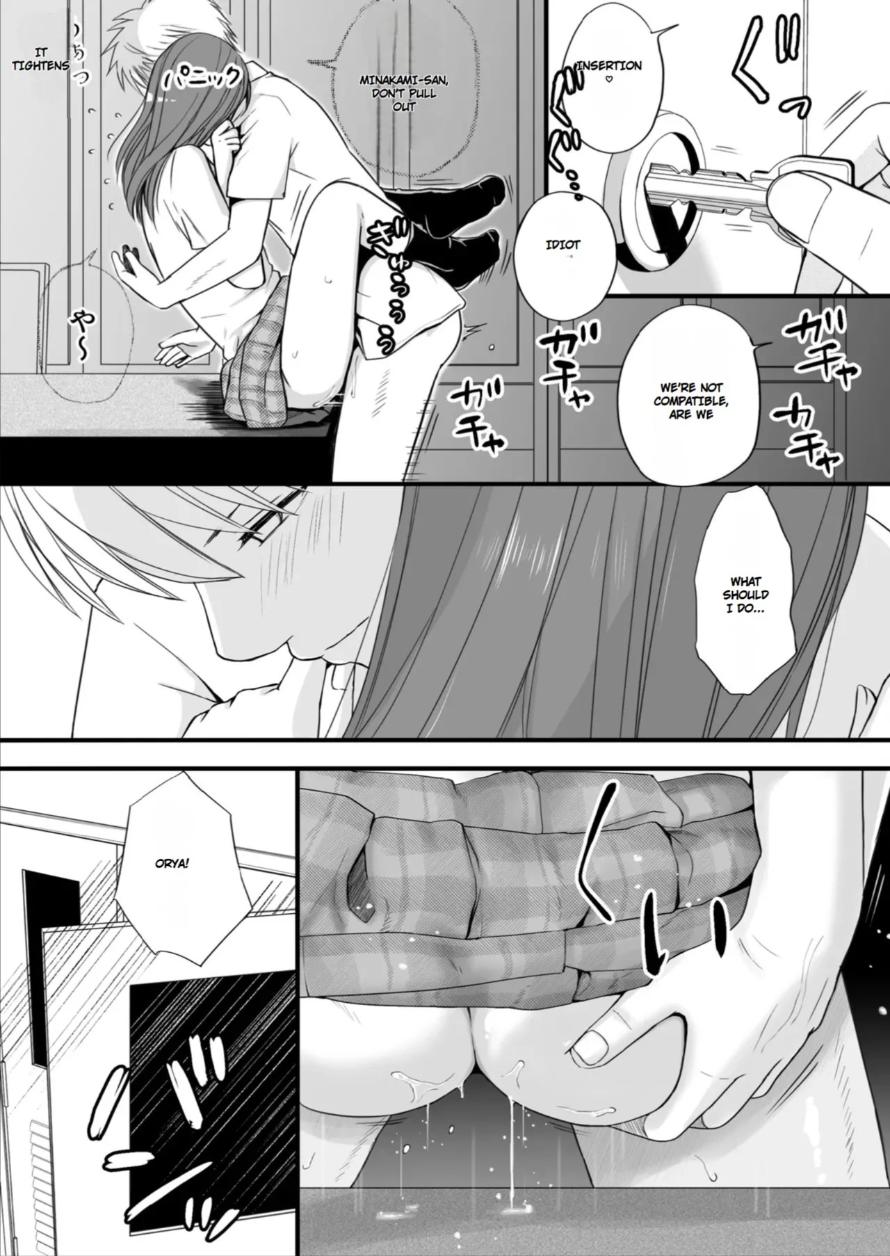 [Tsukuyomi] Sumata dake tte Itta no ni… Nurutto Sounyuusarechatta Yuutousei no Omocha | You Said It'd Just Be Grinding... But You Ended up Slipping It In. Now I'm Just the Top Student's Toy 3. [English] - Page 40