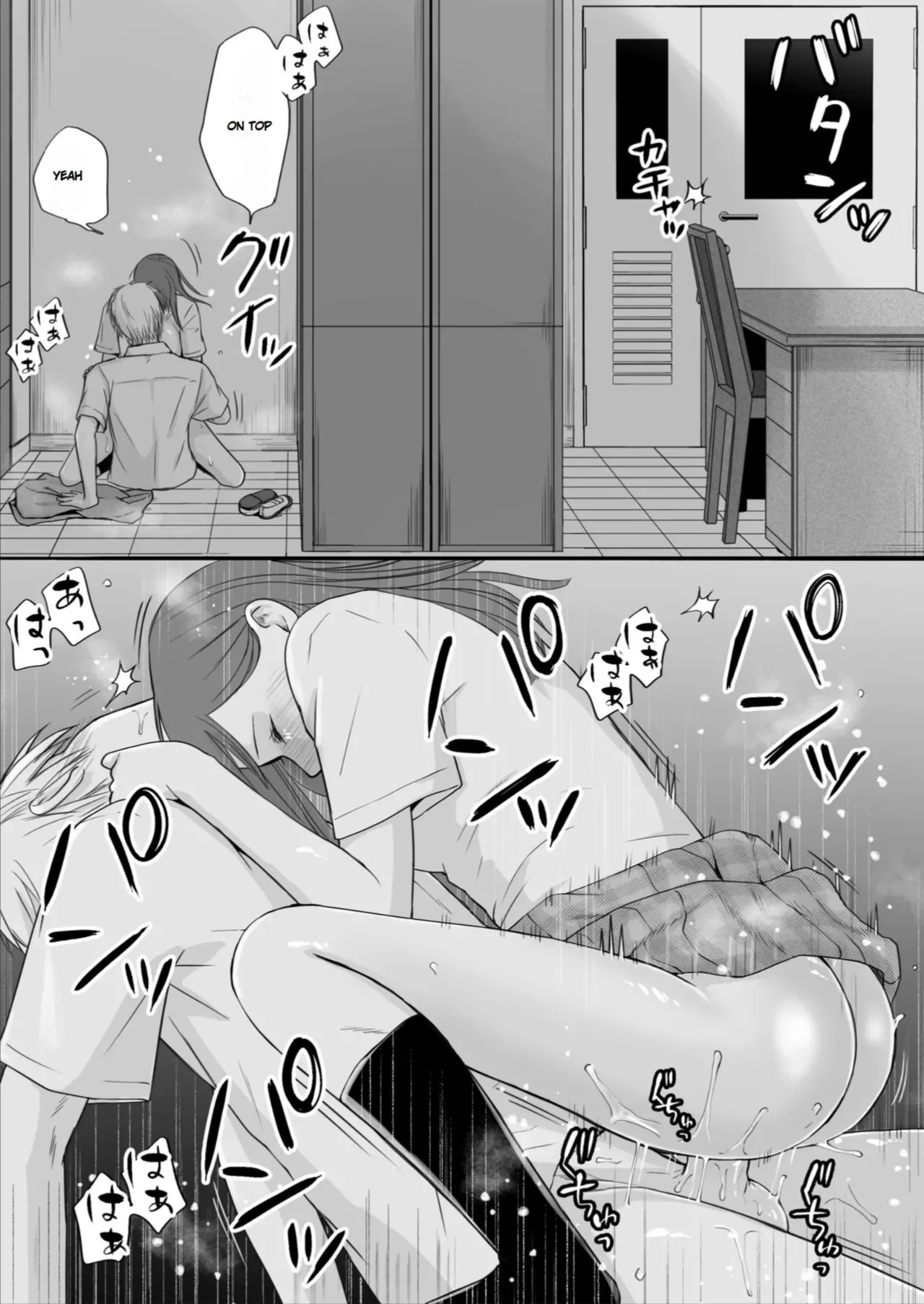 [Tsukuyomi] Sumata dake tte Itta no ni… Nurutto Sounyuusarechatta Yuutousei no Omocha | You Said It'd Just Be Grinding... But You Ended up Slipping It In. Now I'm Just the Top Student's Toy 3. [English] - Page 45