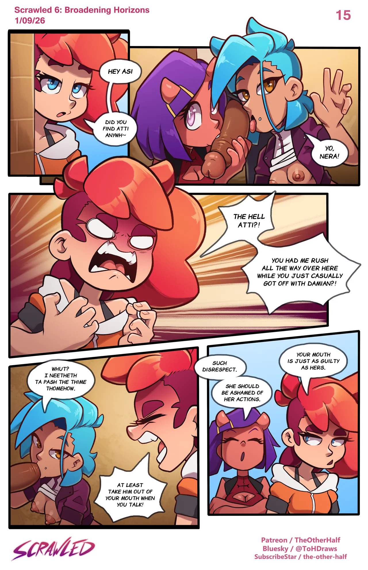 [TheOtherHalf] Scrawled 6: Broadening Horizons (Ongoing) - Page 15
