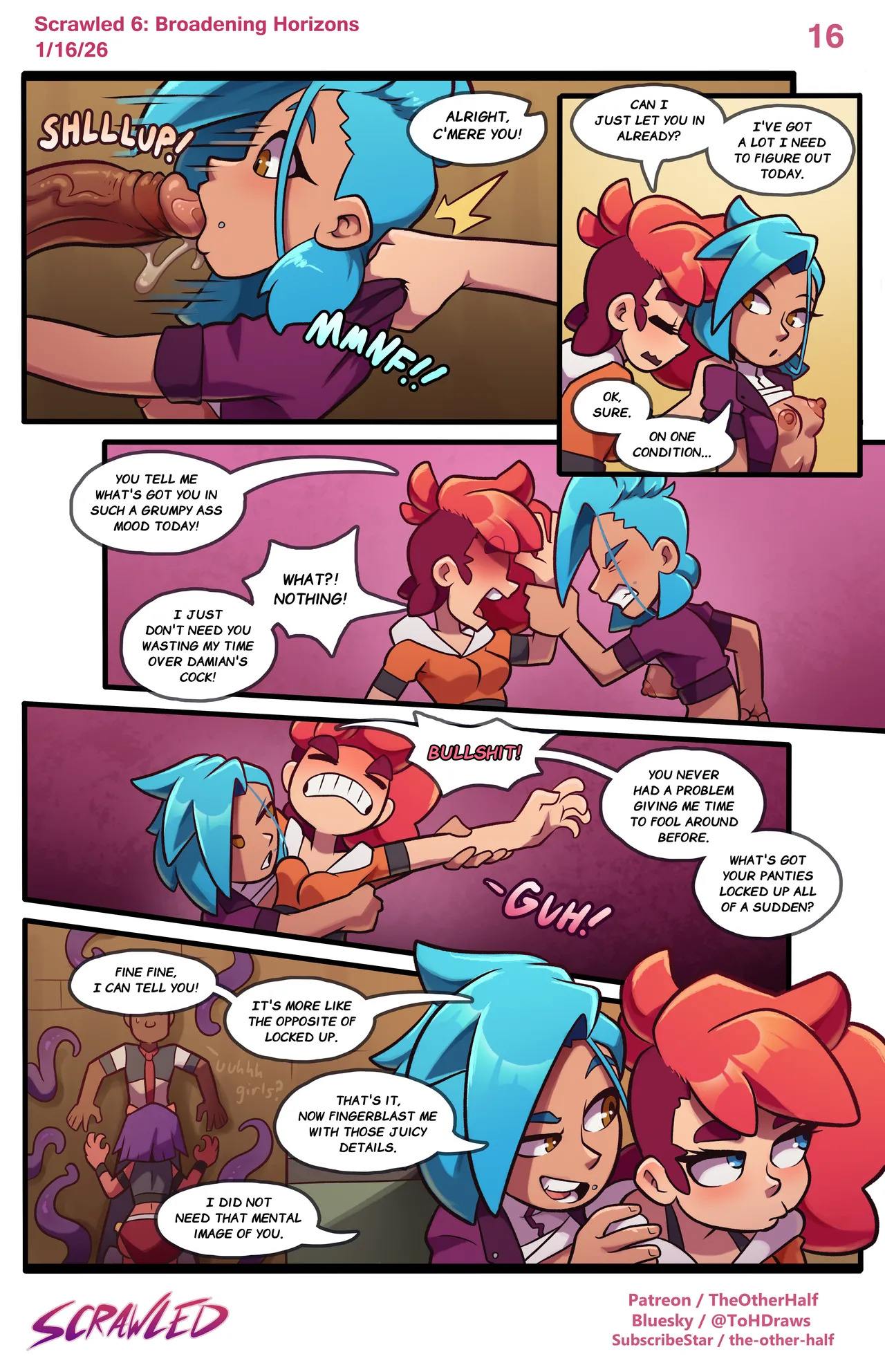 [TheOtherHalf] Scrawled 6: Broadening Horizons (Ongoing) - Page 16