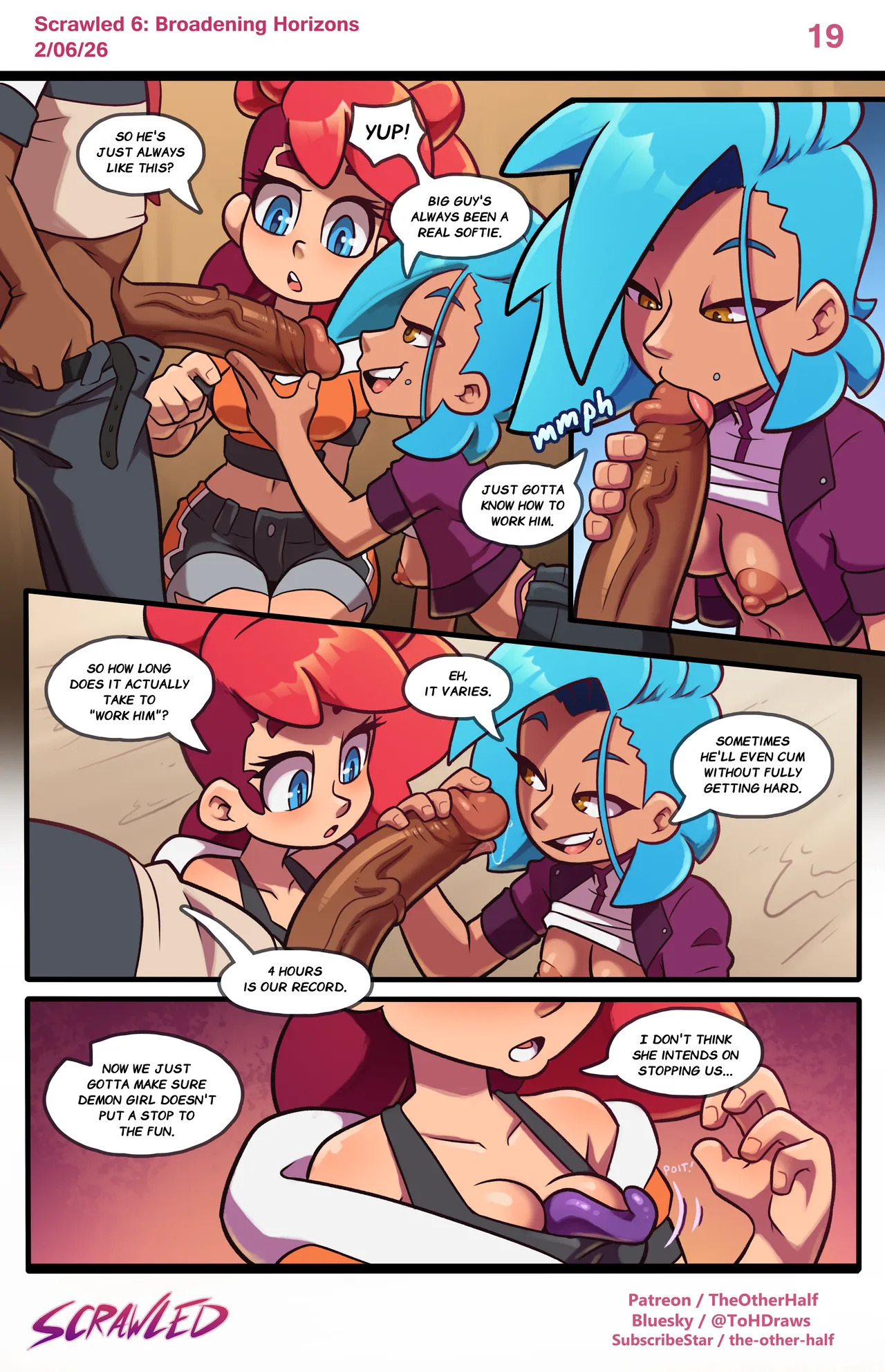 [TheOtherHalf] Scrawled 6: Broadening Horizons (Ongoing) - Page 19