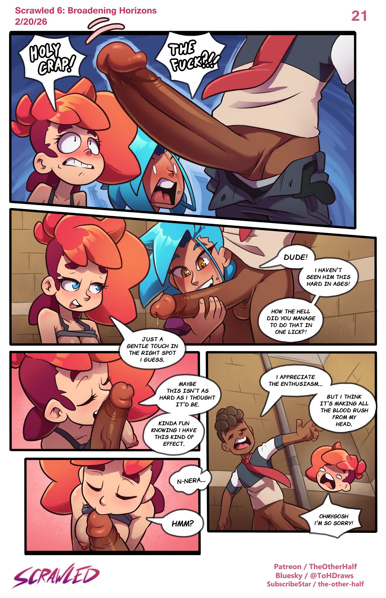 [TheOtherHalf] Scrawled 6: Broadening Horizons (Ongoing) - Page 21