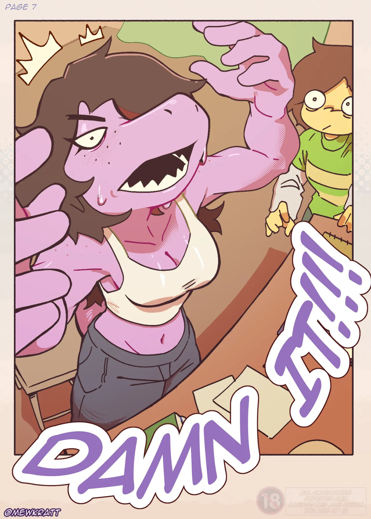 [MewKratt ] Totally Responsible Dorkmates - Deltarune Parody - Page 10