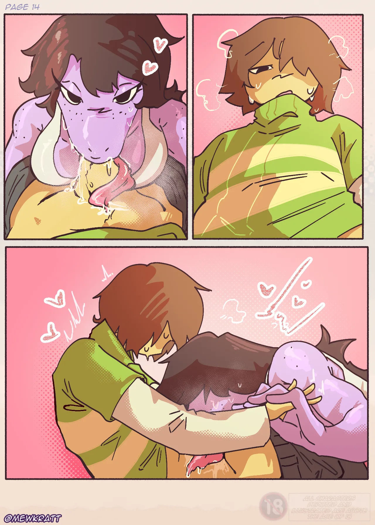 [MewKratt ] Totally Responsible Dorkmates - Deltarune Parody - Page 17