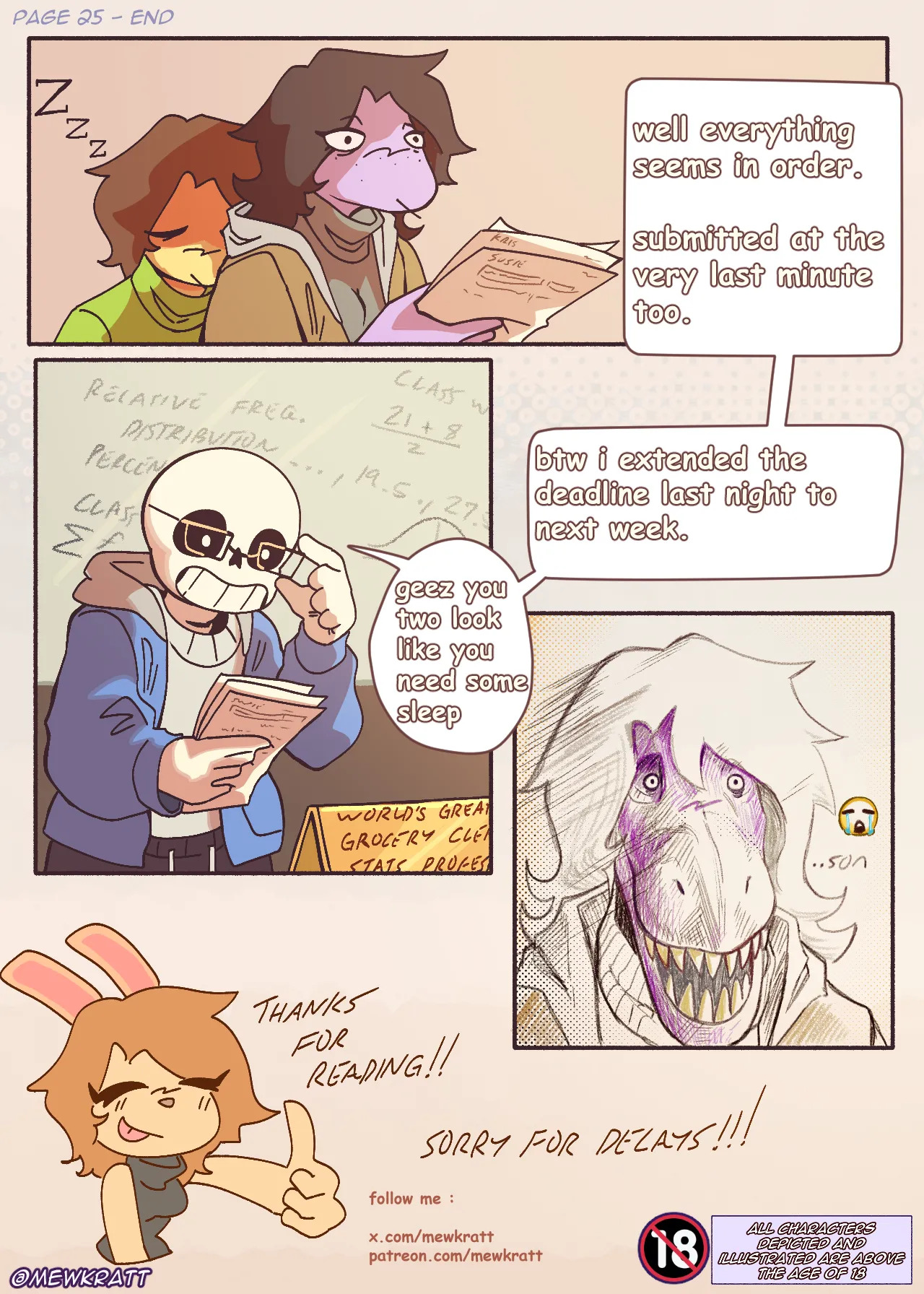 [MewKratt ] Totally Responsible Dorkmates - Deltarune Parody - Page 29
