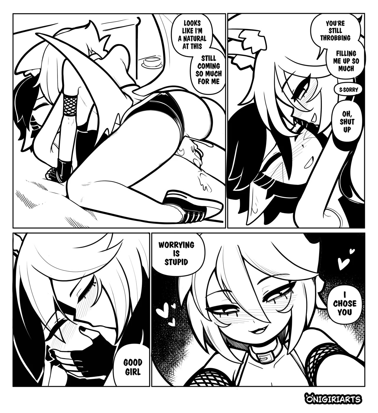 Mio x Iris Doujinshi ENGLISH (Monstergirl x Monstergirl-futanari) by Onigiriarts-Monstralgam - Page 15