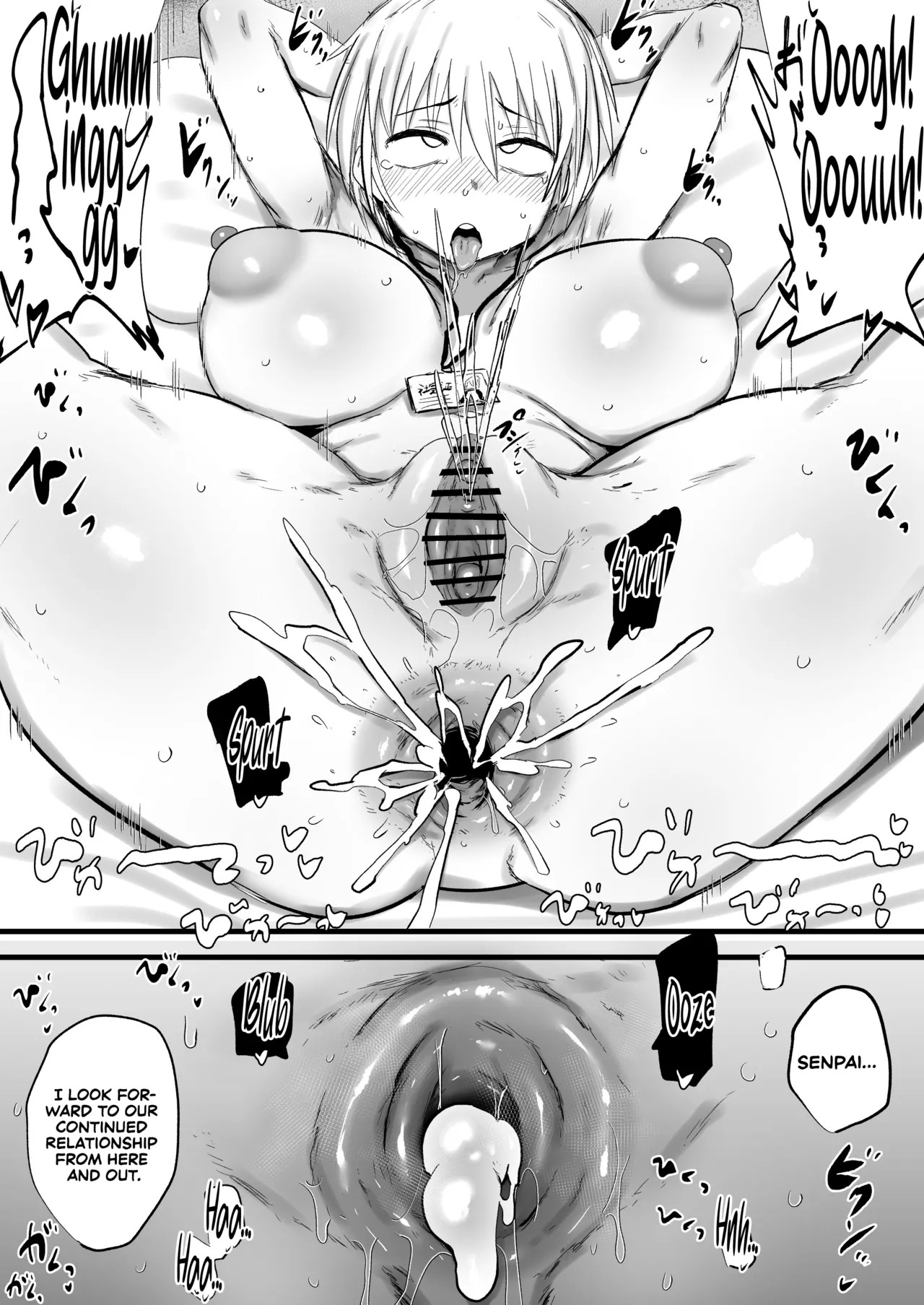 [Nijiiro Guin-tei (Nijiiro Guin)] Kaisha no Senpai ga Urusai node Jyuujun na Mesu Ana ni Naru made Kaihatsusuru | My Company Senpai is So Annoying, So I’ll Develop Her Until She Becomes an Obedient Slut-Hole [English] [Sonarin迫] [Digital] - Page 40