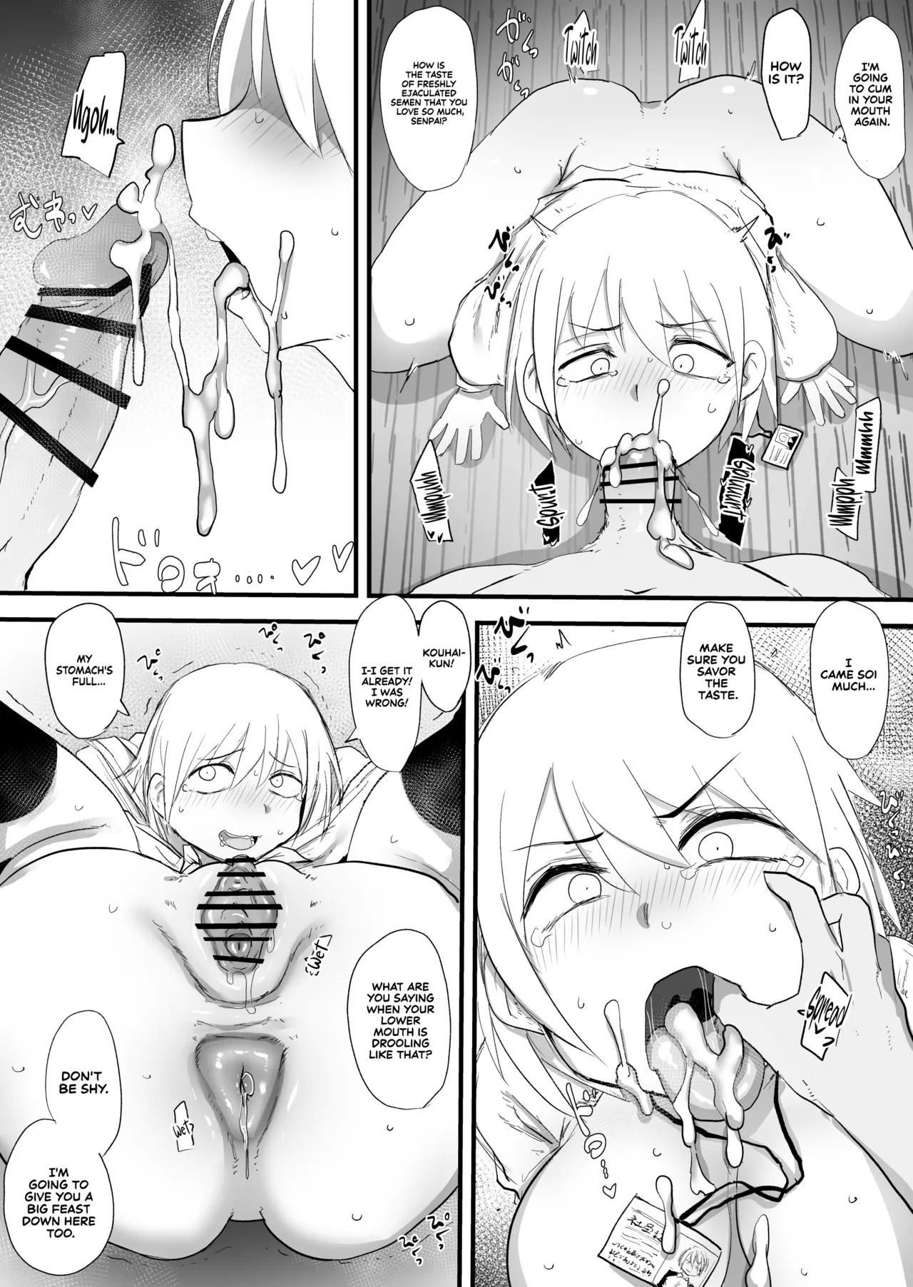 [Nijiiro Guin-tei (Nijiiro Guin)] Kaisha no Senpai ga Urusai node Jyuujun na Mesu Ana ni Naru made Kaihatsusuru | My Company Senpai is So Annoying, So I’ll Develop Her Until She Becomes an Obedient Slut-Hole [English] [Sonarin迫] [Digital] - Page 74